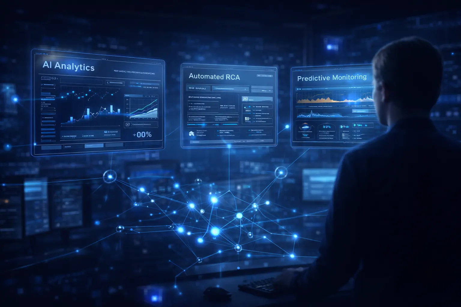 Tableau de bord NOC Intelligent